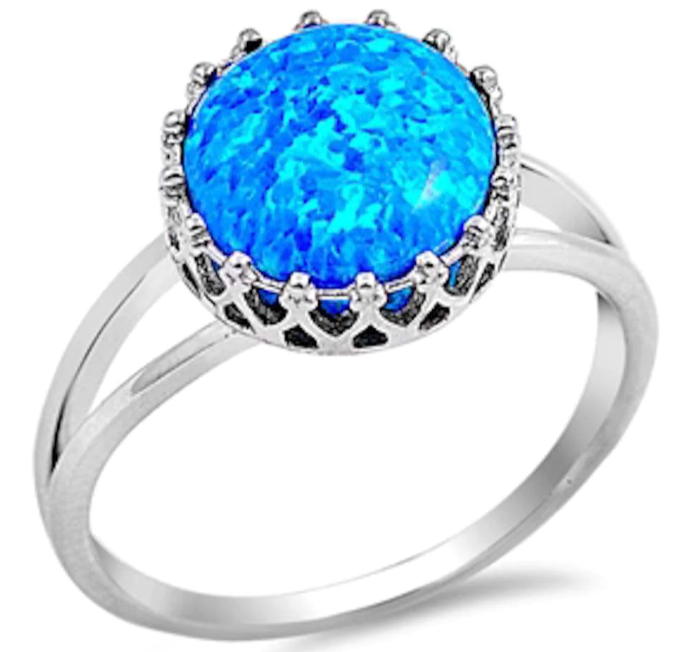 Crown Blue Opal