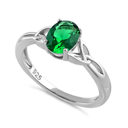 Charmed Green Ring