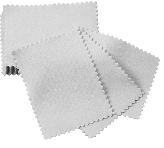 Enjoy a free polish cloth on us-Inclosed