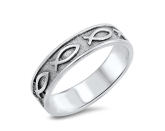 Christian Fish Ring